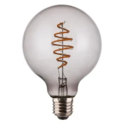 J&EL Flexi Dekor Glob 95 4,5W E27 Rökfärgad