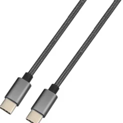 J&EL Laddkabel USB-C till USB-C 1m