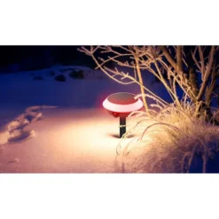 J&EL Smart Trädgårdslampa Solcell
