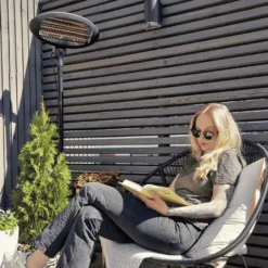J&EL Terrassvärmare Quarts 2000W