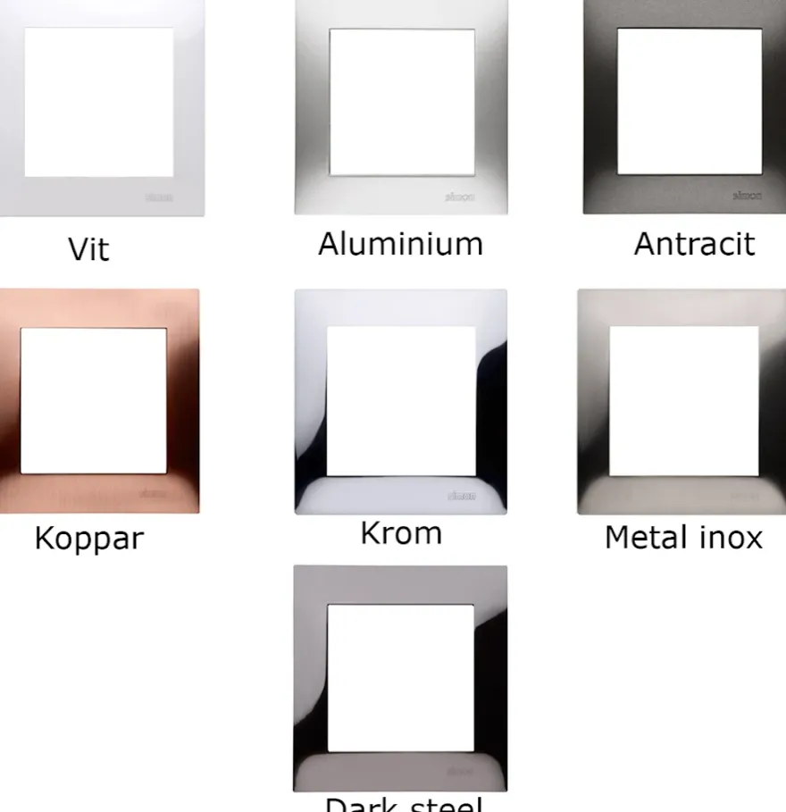 Kontakt Simon 54 Premium Kombinationsramar