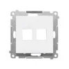 Kontakt Simon S55 Centrumplatta Keystone