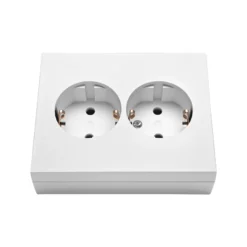 Kontakt Simon S55 Hörnbox 2-vägsuttag