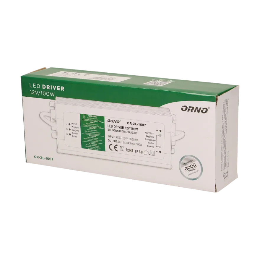 LED Driver 12V 100W IP67