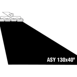 LED Strålkastare Flex 300W Asymmetrisk