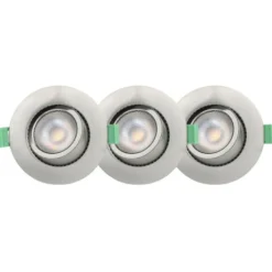 Llitt Ellen LED Downlight 230V Dim-To-Warm 3-pack
