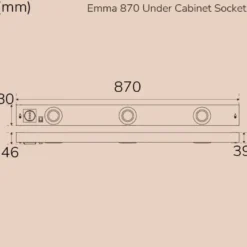 Llitt Emma 870 Bänkbelysning