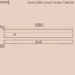 Llitt Jenny 580 Bänkbelysning