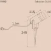 Llitt Sebastian Mark Spotlight GU10