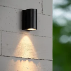 Lucide Akra Vägglampa Enkel LED IP54