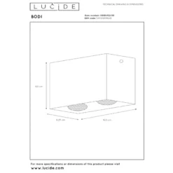 Lucide Bodi Square 2L Takspotlight