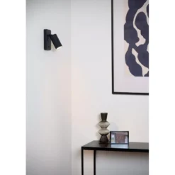Lucide Clubs 1L Vägglampa Svart