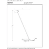 Lucide Hester Golvlampa GU10