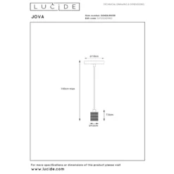 Lucide Jova 1L Pendel