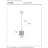 Lucide Lambres 15 Pendel E27