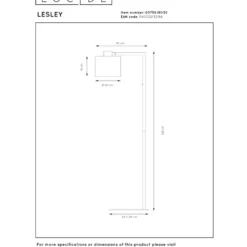 Lucide Lesley Golvlampa E27