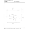 Lucide Lester 8L Taklampa