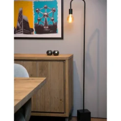Lucide Lorin Golvlampa E27 Svart