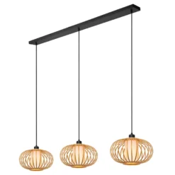 Lucide Thuline 3L Pendel Bambu