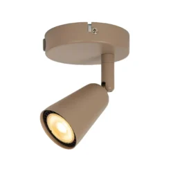 Lucide Tiana 1L Takspotlight GU10 Taupe