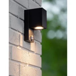 Lucide Zaro Cube Vägglampa Enkel Sensor GU10