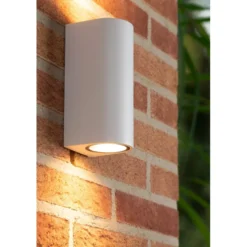 Lucide Zaro Round Vägglampa Dubbel GU10