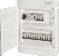 Malmbergs Förmonterad Normcentral Plast 2x12 mod Infälld