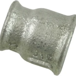 Metallrördelar Rörmuff förminskade galv aducerade.