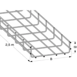 MP Bolagen Trådstege 120mm
