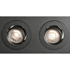 Namron Alfa Downlightram Fyrkant Dubbel