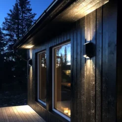 Namron Arya Square Vägglampa Dubbel GU10