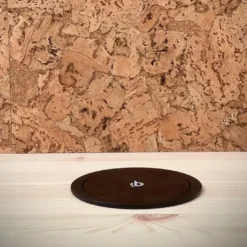 Namron Pop-Up Bordsmodul 3-vägsuttag 2xUSB Trådlös Laddning