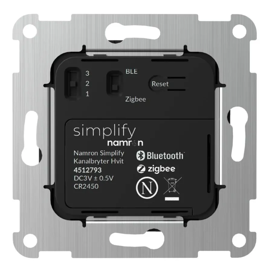 Namron Simplify Kanalbrytare