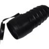 Namron Skarvuttag med lock Gummi Jordad IP44