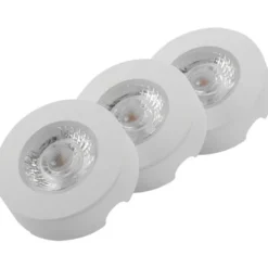 Namron Startpaket Skåpbelysning LED Spot 3W 3-pack