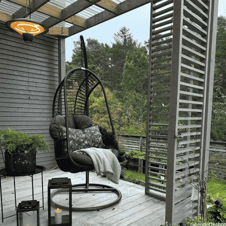 Namron Terrassvärmare 1500W 42cm