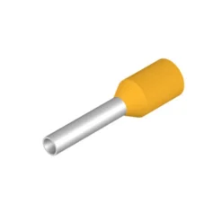 Ändhylsa 1 mm² 8 mm Gul, Påse/ 100st