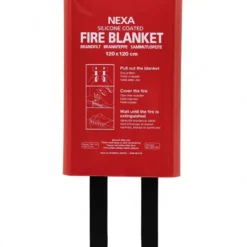 Nexa Brandfilt Silikon 120x120cm Röd Box