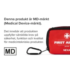 Nexa Första hjälpen Kit Röd Pocket (13 delar)