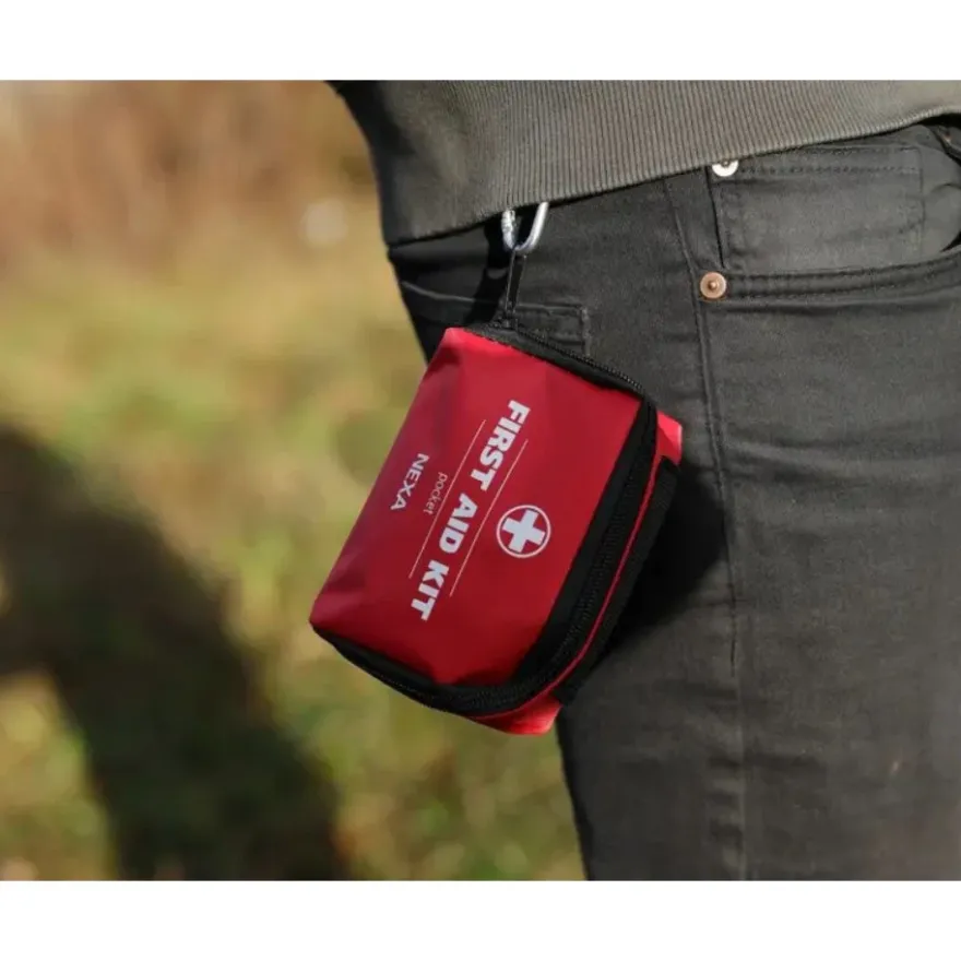 Nexa Första hjälpen Kit Röd Pocket (13 delar)