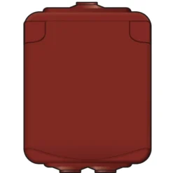 Norwesco Faluröda Uttag & Strömbrytare IP44