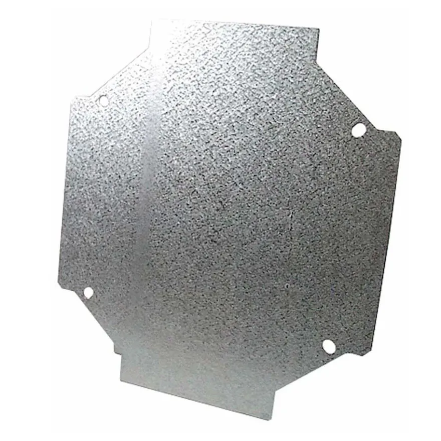 Plastkapsling, Montageplåt