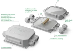 Raytech Ready box IP68 Gel kopplingsbox