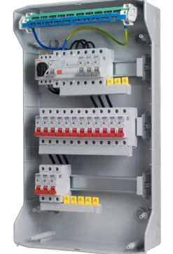Rogy Förmonterad Central 3-radig 36 moduler IP65