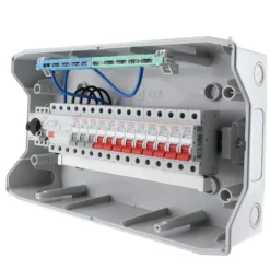 Rogy Förmonterad Central 1-radig 18 moduler IP65