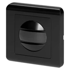 Rörelsevakt PIR 160° IP20 Svart Infälld