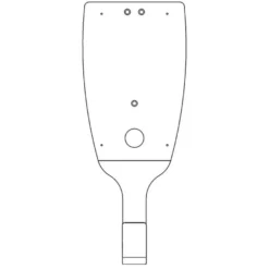 S-Line Fästplatta Zaptec Pro 1-way Kit