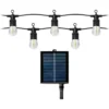 Solar Filament LED Ljusslinga Solcell 10m