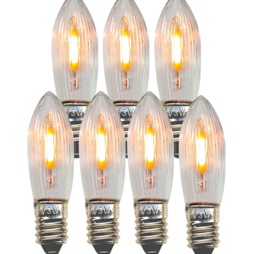 Star Trading Reservlampa Filament 7-pack E10 14-55V
