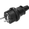 Stickpropp Jordad IP44 Gummi Svart